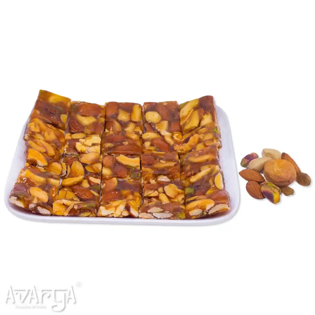 One Bite Mix Dry Fruit Chikki - 1 Bite Crushed Mixed Dryfruit Chiki-01