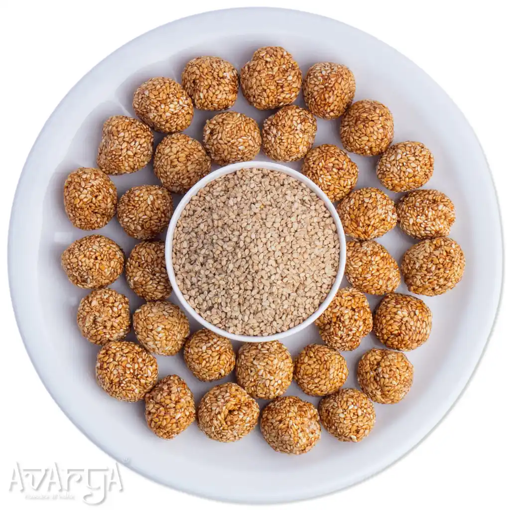 Til Ladoo - Sesame Laddu-03