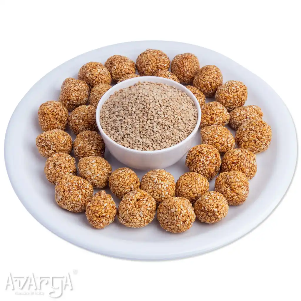 Til Ladoo - Sesame Laddu-04