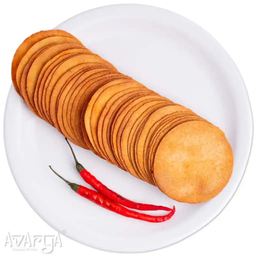 Chilly Chatka Coin Khakhra - Spicy Coin Khakra-03