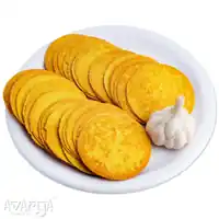 Garlic Coin Khakhra - Buy Good Quality Lasooni Coin Khakra Online at Best Price-04