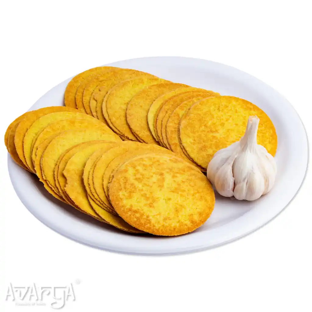 Garlic Coin Khakhra