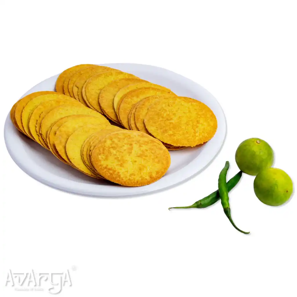 Lemon Chilly Coin Khakhra