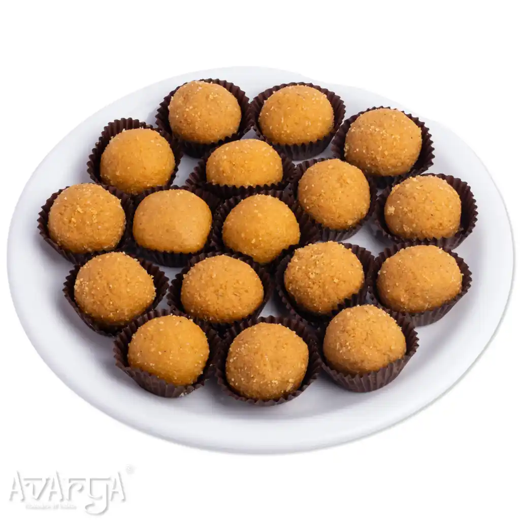 Besan Ladoo - Besan Laddu Desi Sweet-04