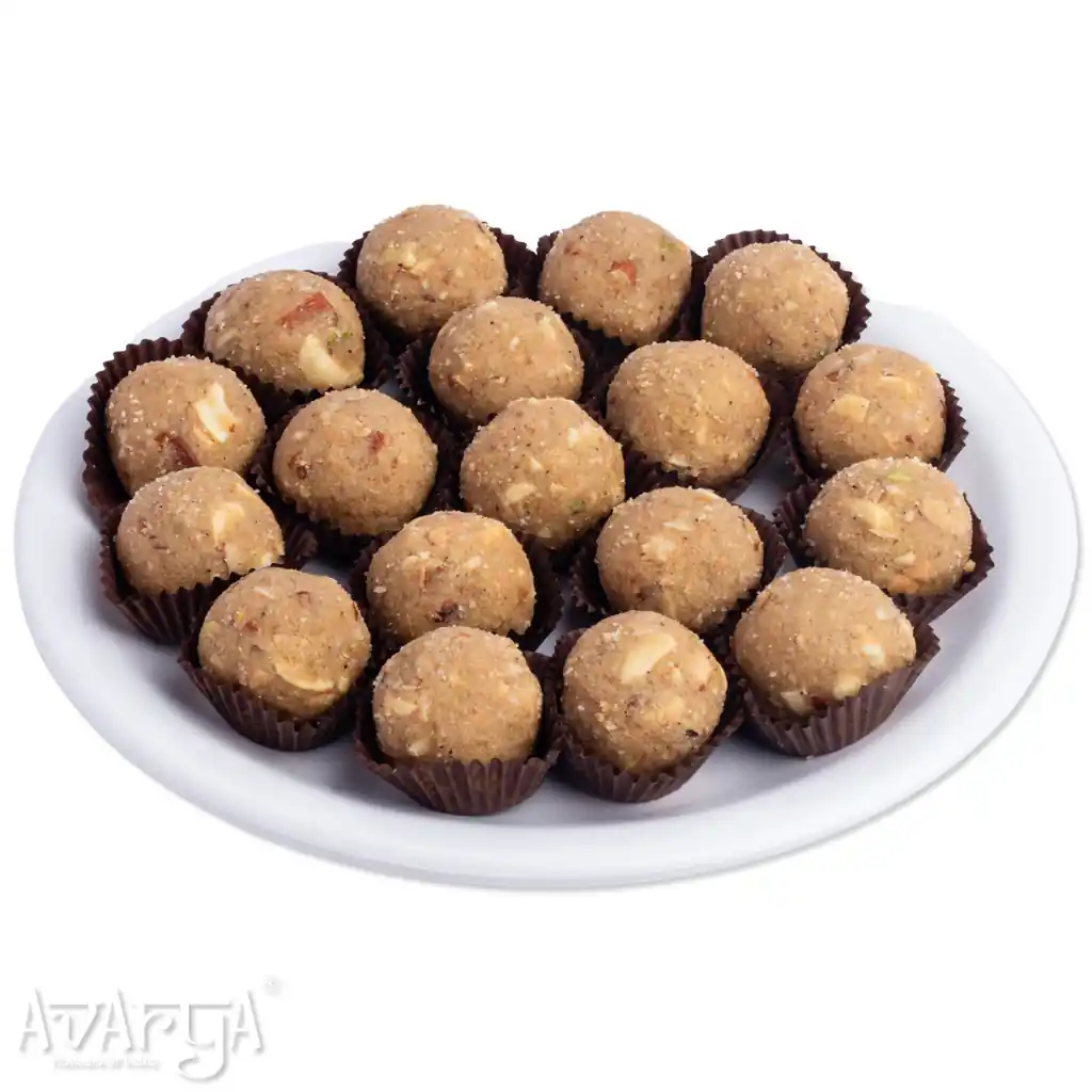 Churma Ladoo - Churma Laddu Desi Sweet-01