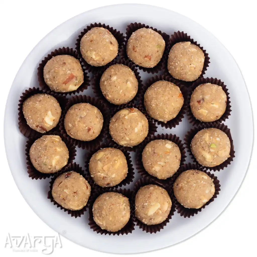 Churma Ladoo - Churma Laddu Desi Sweet-04