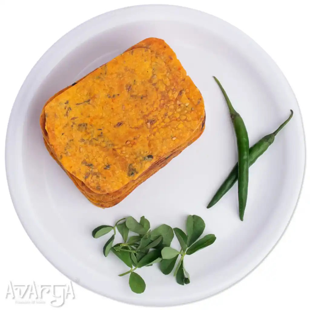 Mini Methi Masala Khakhra - Travel Pack Spicy Khakra-04