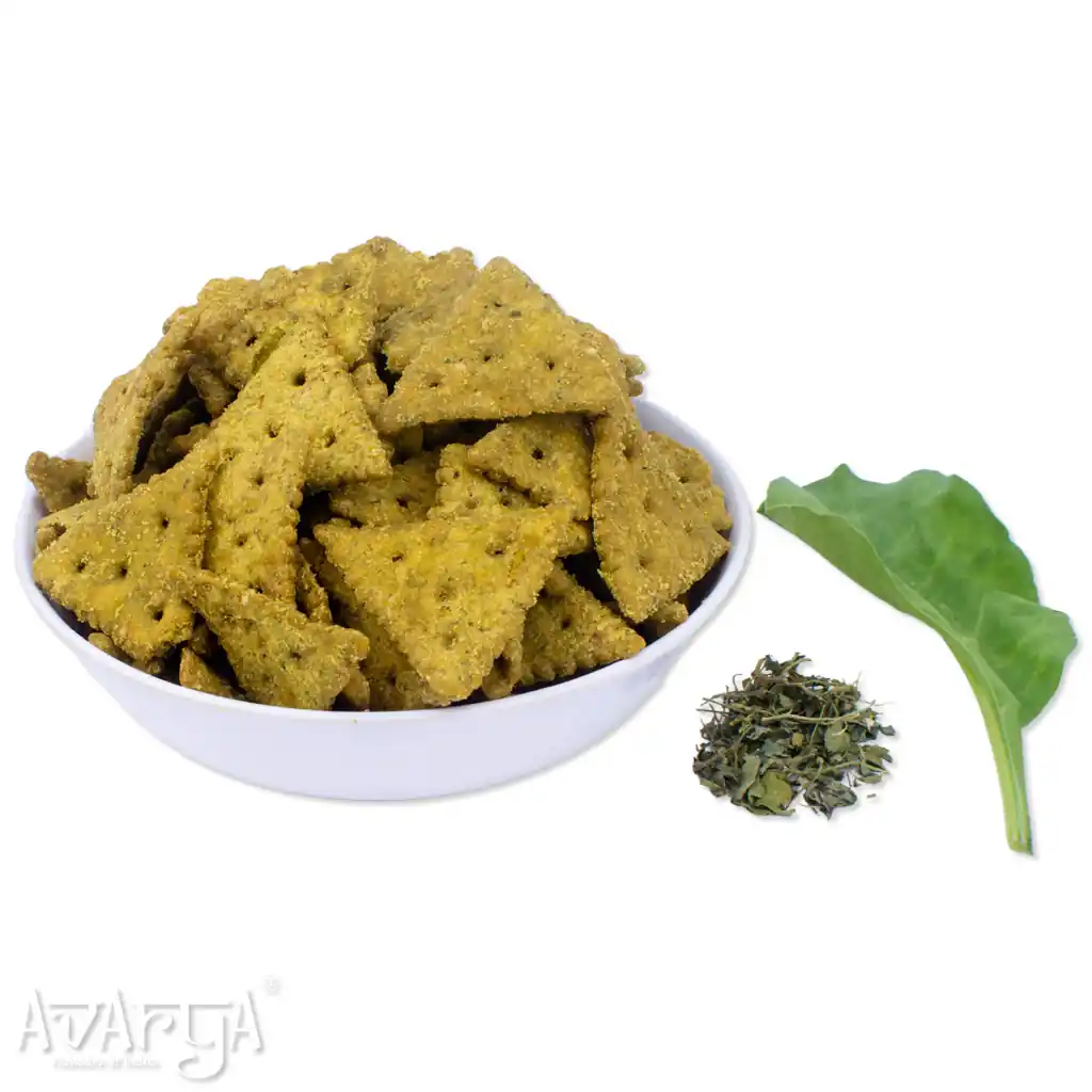Palak Methi Puri