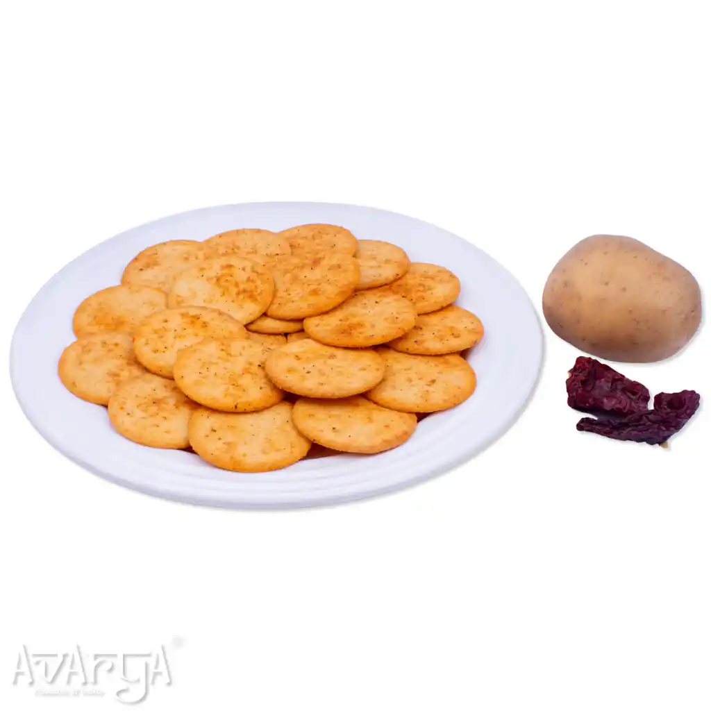 Peri Peri Potato Cracker - Spicy Potato Crackers-01