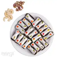 Kaju Pista Roll - Buy Excellent Quality Cashew Pistachio Roll Online at Best Price-03