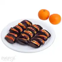 Orange Peel Stuffed Dates