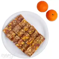 Sugarless Orange Pak - Order Delicious Sugar Less Orange Pak Mithai Online in INDIA-04