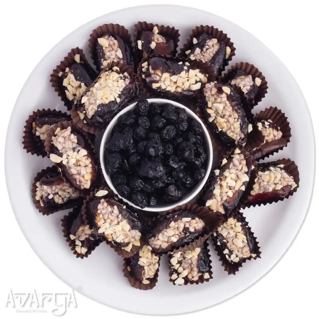 Blueberry Stuffed Dates - Blueberry Stuff Date-03