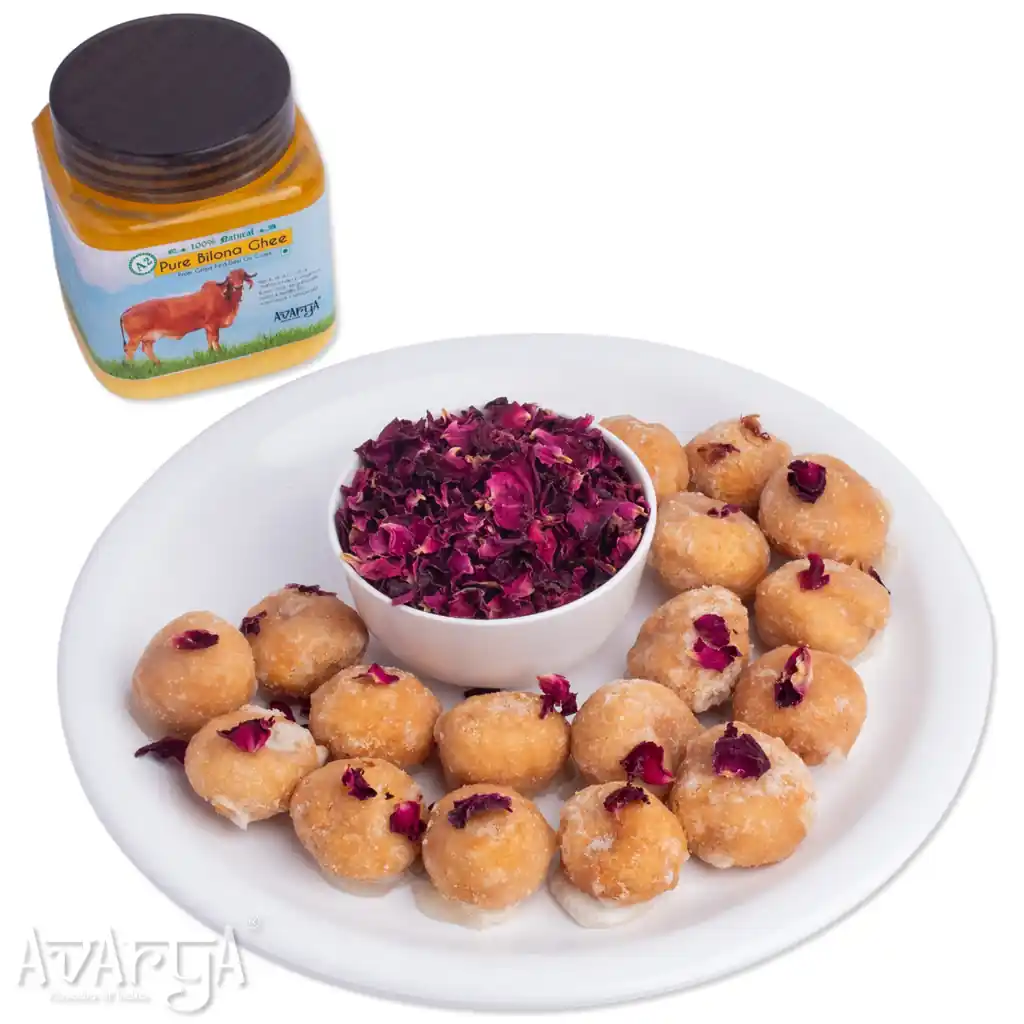 Desi Ghee Mini Balushahi - Small Balushai-03