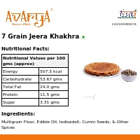 Ingredients And Nutrition Facts Of 7 Grain Jeera Khakhra Khakhra