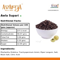 Ingredients And Nutrition Facts Of Awla Supari Mukhwas