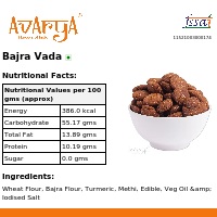 Ingredients And Nutrition Facts Of Bajra Vada Namkeen