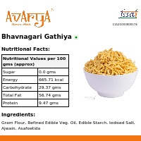 Ingredients And Nutrition Facts Of Bhavnagari Gathiya Namkeen