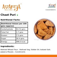 Ingredients And Nutrition Facts Of Chaat Puri Namkeen