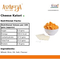 Ingredients And Nutrition Facts Of Cheese Katori Namkeen