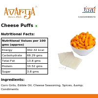Ingredients And Nutrition Facts Of Cheese Puffs Namkeen