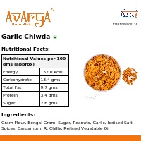 Ingredients And Nutrition Facts Of Garlic Chiwda Namkeen