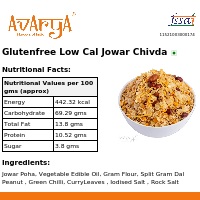 Ingredients And Nutrition Facts Of Glutenfree Low Cal Jowar Chivda Health Food