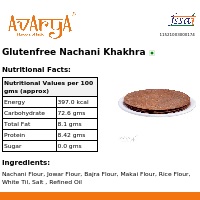Ingredients And Nutrition Facts Of Glutenfree Nachani Khakhra Health Food