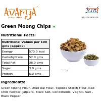 Ingredients And Nutrition Facts Of Green Moong Chips Namkeen