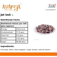 Ingredients And Nutrition Facts Of Jet Imli Mukhwas