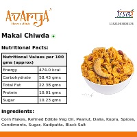 Ingredients And Nutrition Facts Of Makai Chiwda Namkeen