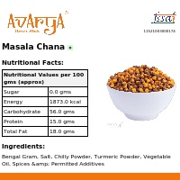 Ingredients And Nutrition Facts Of Masala Chana Namkeen