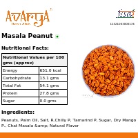 Ingredients And Nutrition Facts Of Masala Peanut Health Food