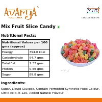 Ingredients And Nutrition Facts Of Mix Fruit Slice Candy Mukhwas