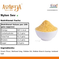 Ingredients And Nutrition Facts Of Nylon Sev Namkeen