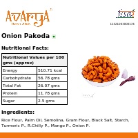 Ingredients And Nutrition Facts Of Onion Pakoda Namkeen