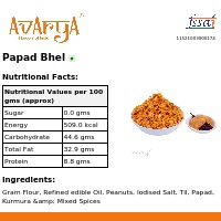 Ingredients And Nutrition Facts Of Papad Bhel Namkeen