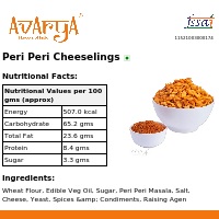 Ingredients And Nutrition Facts Of Peri Peri Cheeselings Namkeen