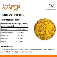 Ingredients And Nutrition Facts Of Plain Dal Moth Namkeen