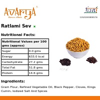 Ingredients And Nutrition Facts Of Ratlami Sev Namkeen