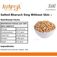 Ingredients And Nutrition Facts Of Salted Bharuch Sing Without Skin Health Food