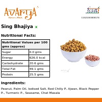 Ingredients And Nutrition Facts Of Sing Bhajiya Namkeen