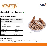 Ingredients And Nutrition Facts Of Special Imli Ladoo Mukhwas