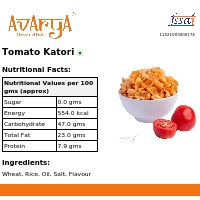 Ingredients And Nutrition Facts Of Tomato Katori Namkeen