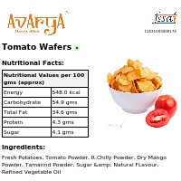 Ingredients And Nutrition Facts Of Tomato Wafers Namkeen