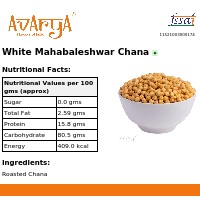 Ingredients And Nutrition Facts Of White Mahabaleshwar Chana Namkeen