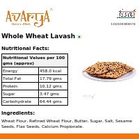 Ingredients And Nutrition Facts Of Whole Wheat Lavash Bakery
