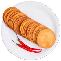 Coin Khakhra - Order Small Round Khakhra-01